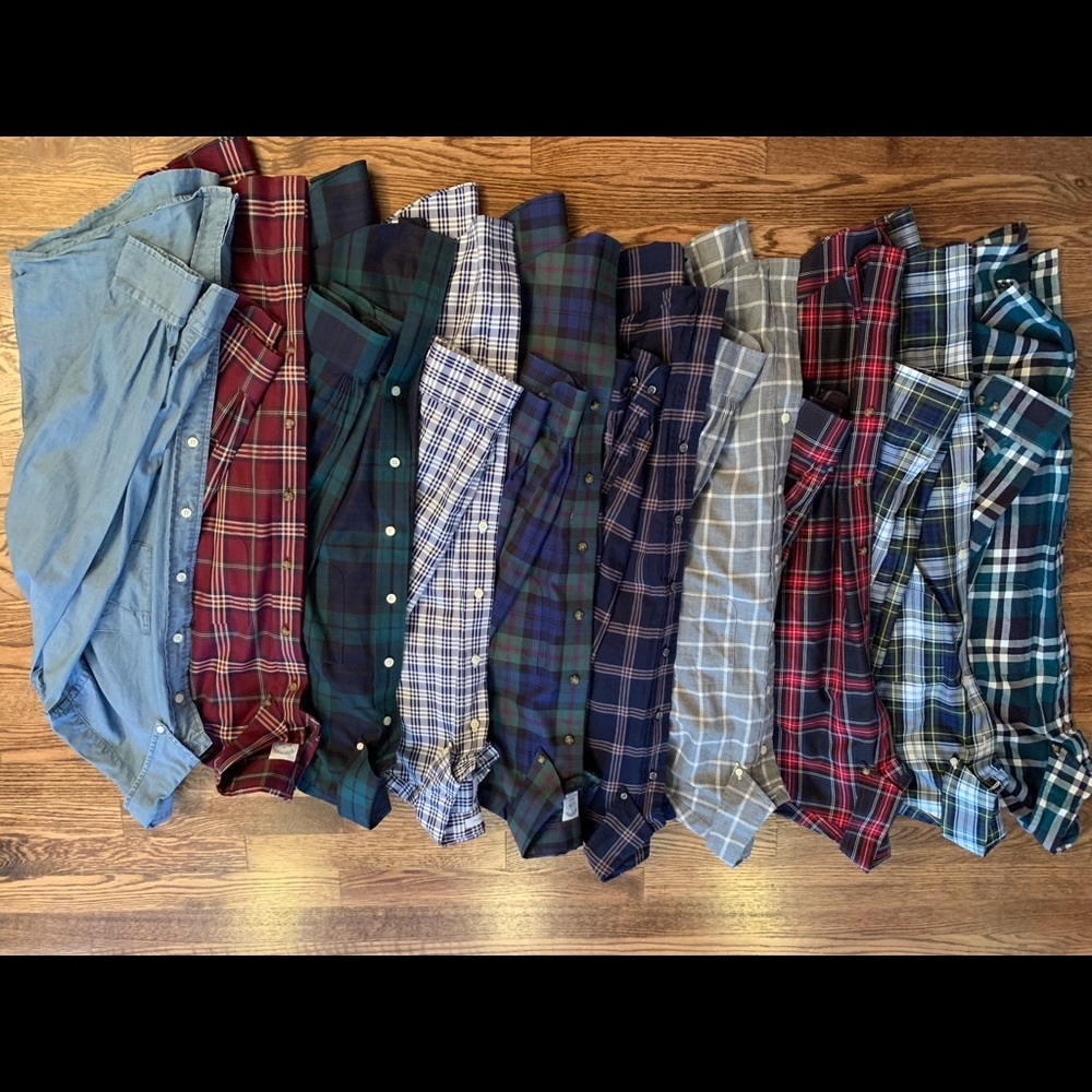 10 Brooks Brothers Button Downs Regent fit size S